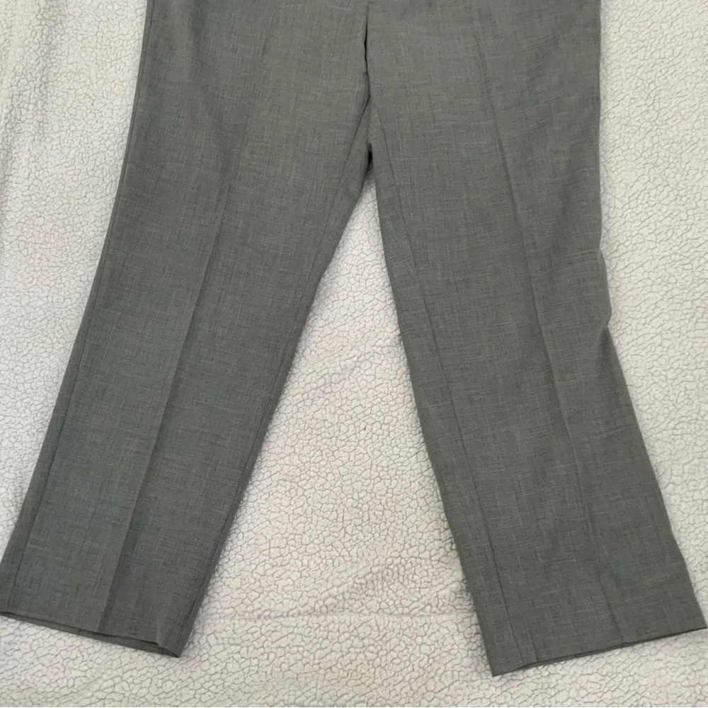 Saddlebred Traveler 42x29 Dress Pants Gray Comfort Flex No Iron Flat Front New